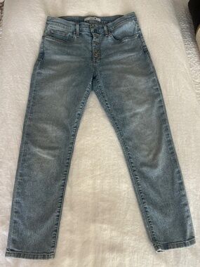 Joe's Jeans Exposed Button Front Skinny Jeans, Size 30
